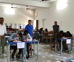 जिला स्तरीय भारतीय संस्कृति ज्ञान परीक्षा मे एसपीयू महाविद्यालय ने मारी बाजी